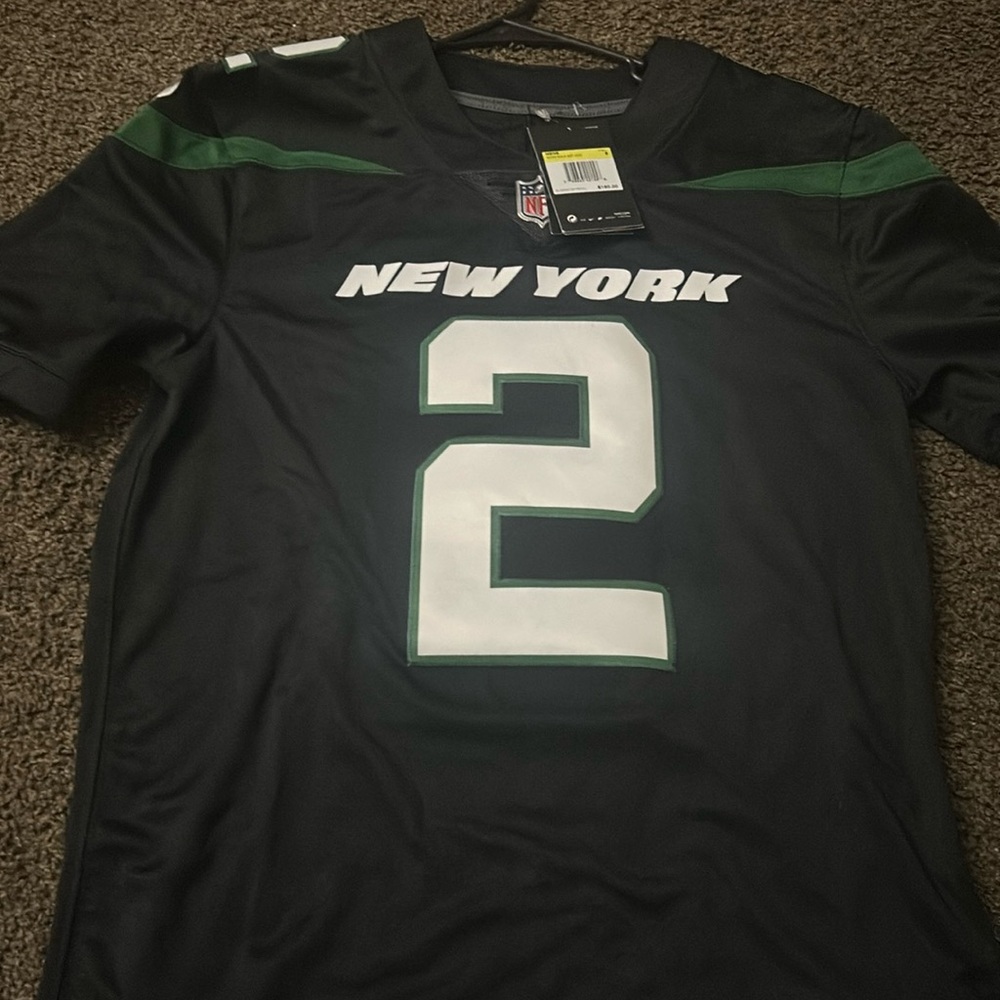 NEW YORK JETS on field ZACK Wilson jersey BRAND NEW